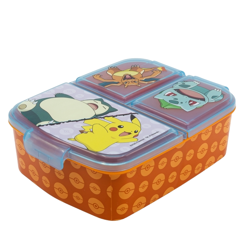 Pokemon - Brotdose mit 3 Fächern