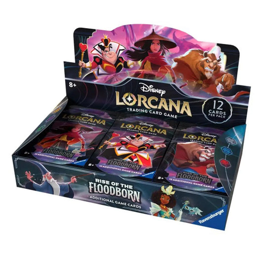 Disney Lorcana | Rise of the Floodborn - Display mit 24 Booster Packs [ENG]