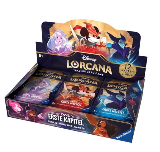 Disney Lorcana | Das Erste Kapitel - Display mit 24 Booster Packs [DE]